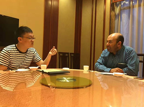 Customer Visiting from Morocco