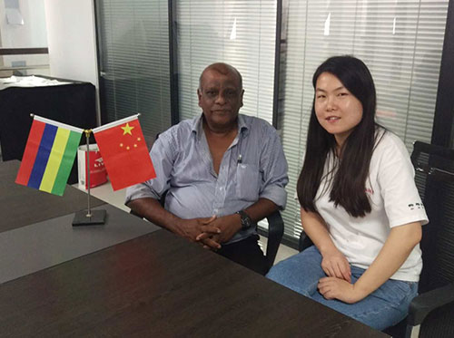 Customer Visiting from Mauritius