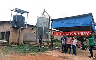 30,000 Chicken Farm with A-Type Battery Layers Cage System in Burkina Faso